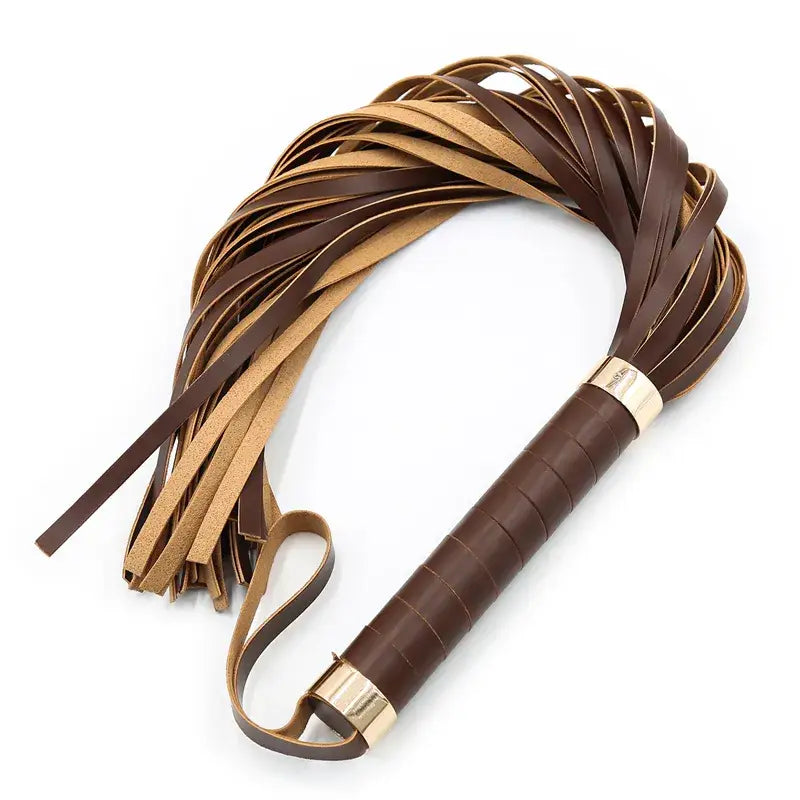 Classy PU Flogger (2 Colors) - Affordable Dungeon