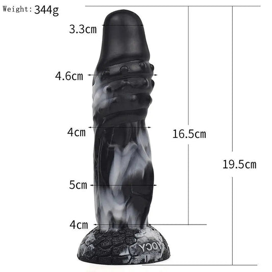 Dildos toy black marble (10 shapes)