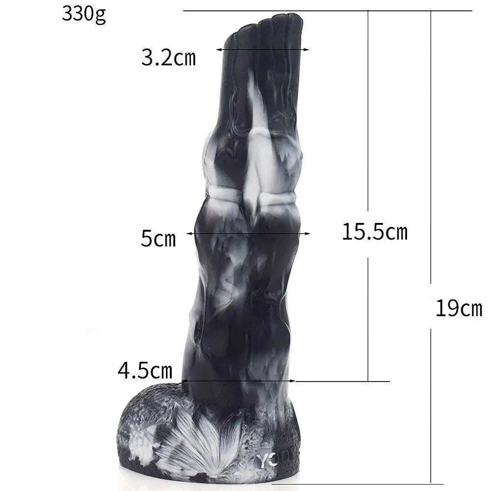 Dildos toy black marble (10 shapes)