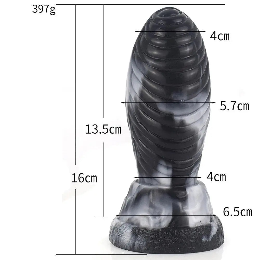 Dildos toy black marble (10 shapes)