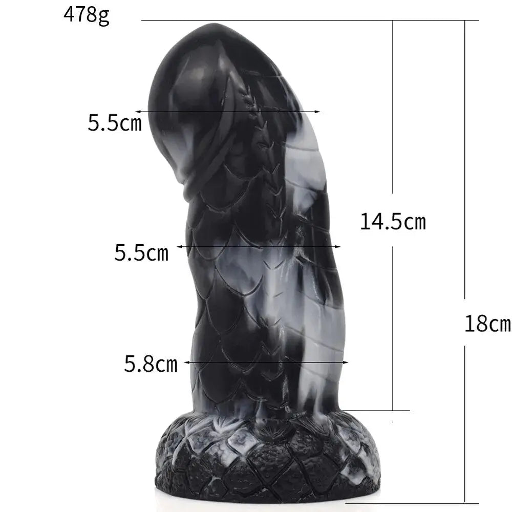 Dildos toy black marble (10 shapes)