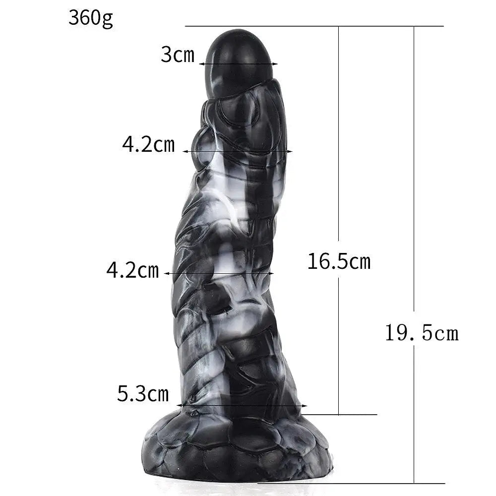 Dildos toy black marble (10 shapes)