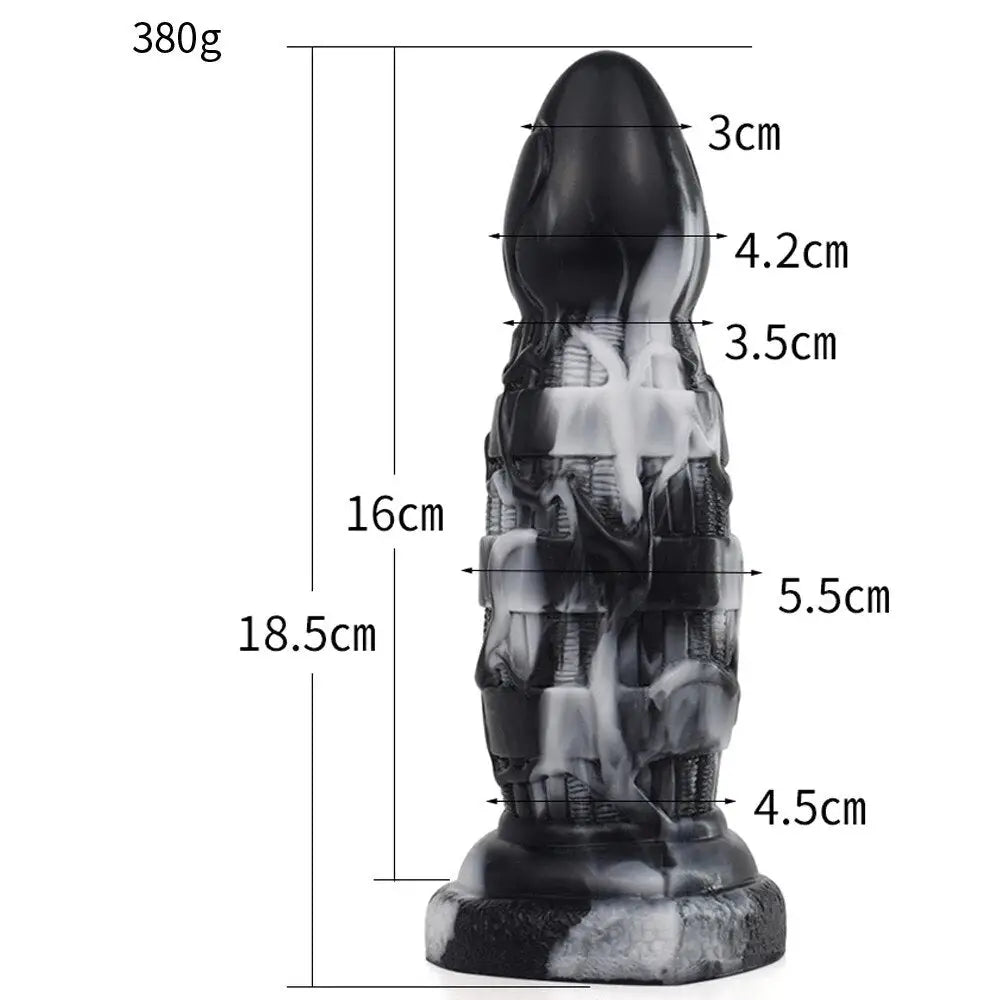 Dildos toy black marble (10 shapes)