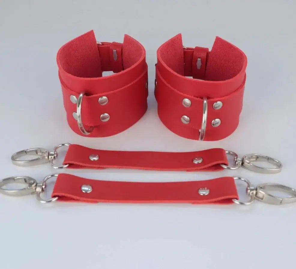 Harnesses jewelry bow butt harness w/ matching wrist cuffs