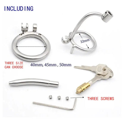 Chastity toy chaste bird 316 stainless steel penis plug