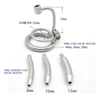 Chastity toy chaste bird 316 stainless steel penis plug