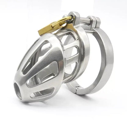 Chastity toy chaste bird stainless steel male device cock