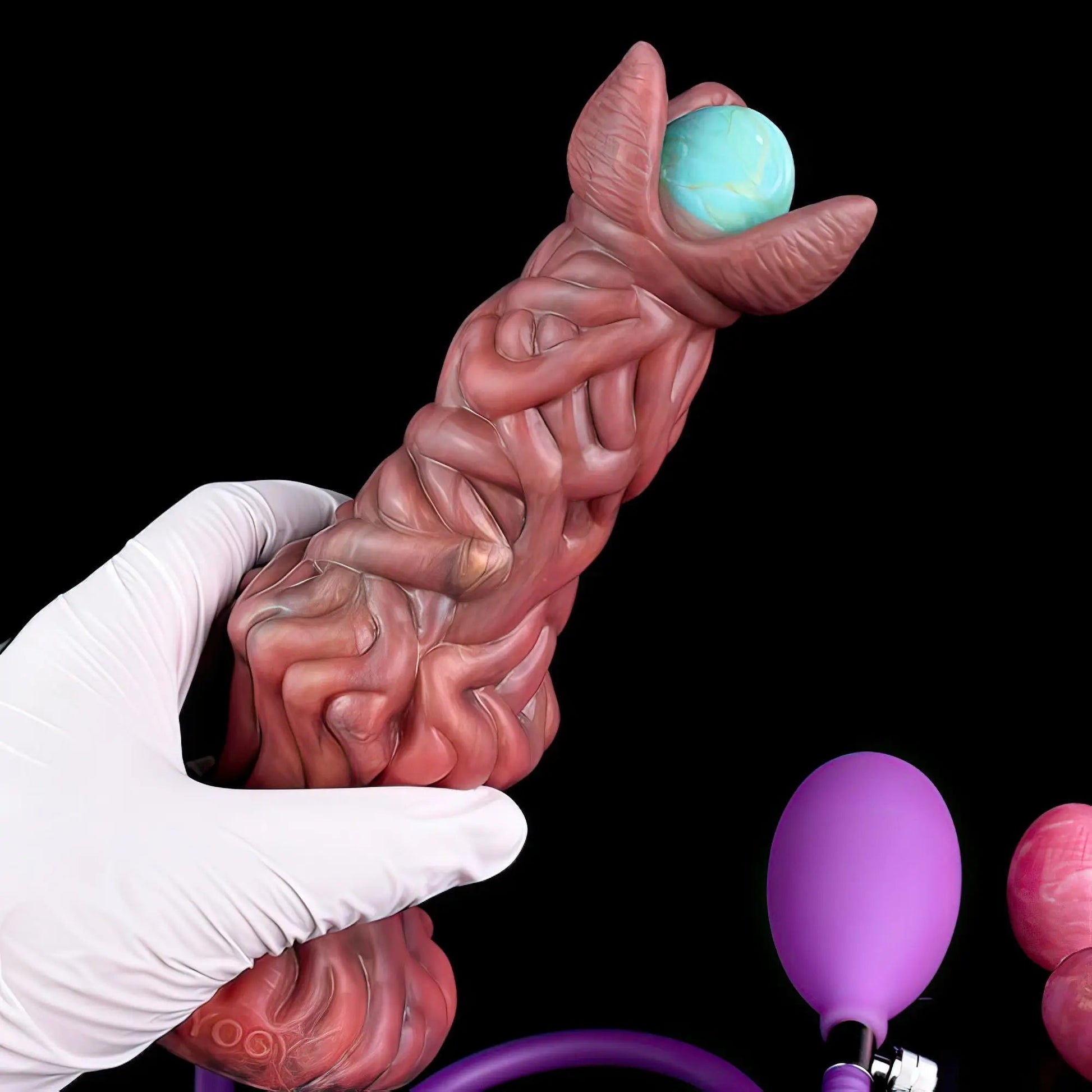 Dildos toy fantasy alien pneumatic ovipositor dildo (5