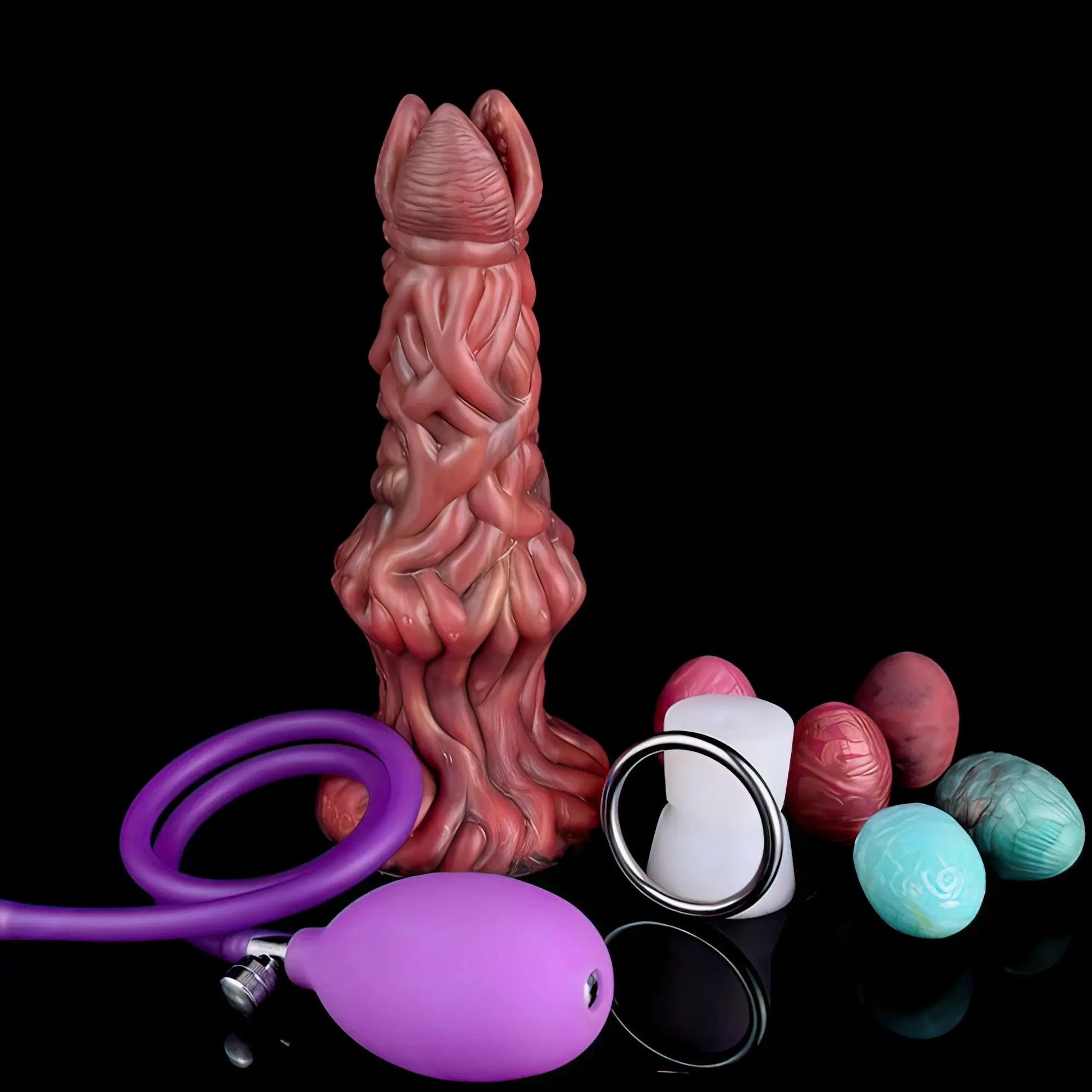 Dildos toy fantasy alien pneumatic ovipositor dildo (5