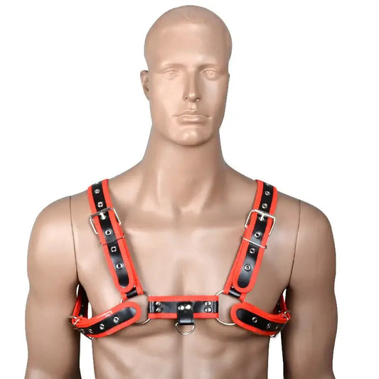Wearables jewelry industrial edge bulldog chest harness