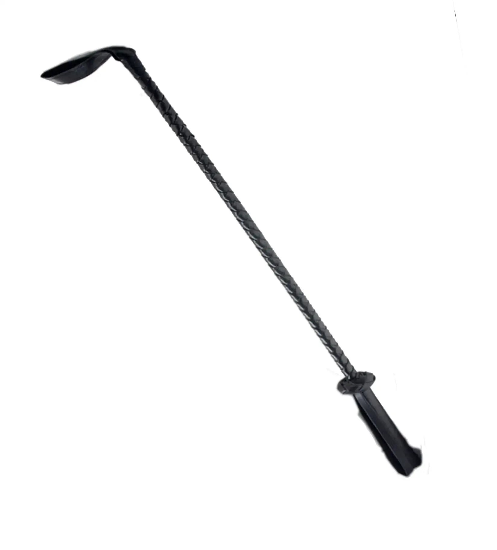 Impact play toy long pu leather riding crop (3 colors)