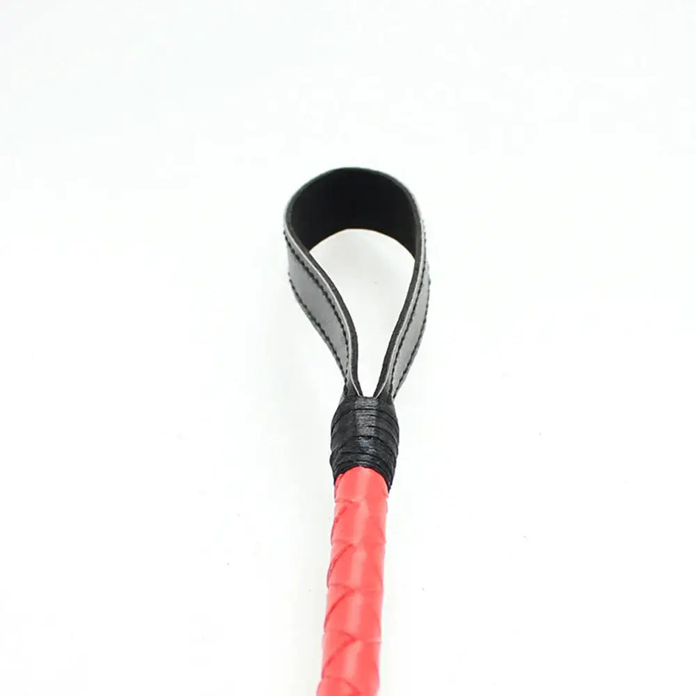 Impact play toy long pu leather riding crop (3 colors)