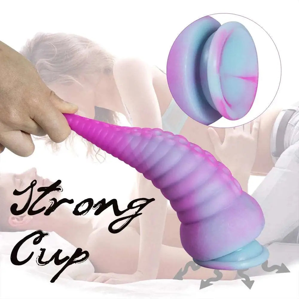 Dildos toy octopus tentacle fantasy dildo (7 colors)