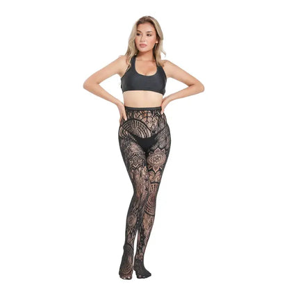 Wearables clothing sheer sun patterned pantyhose