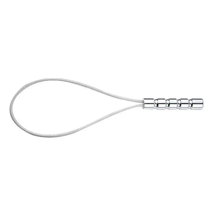 Impact play toy stainless steel wire whip