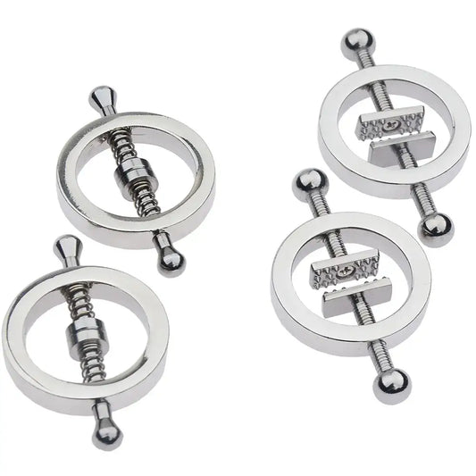 Nipple play toy twist-down clamps (3 styles)