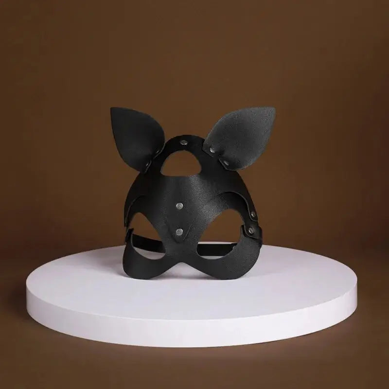 Roleplay clothing vegan pu leather animal masks (9 styles)