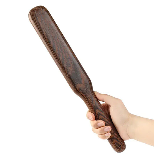 Impact play toy versatile solid wood paddle in wenge (2