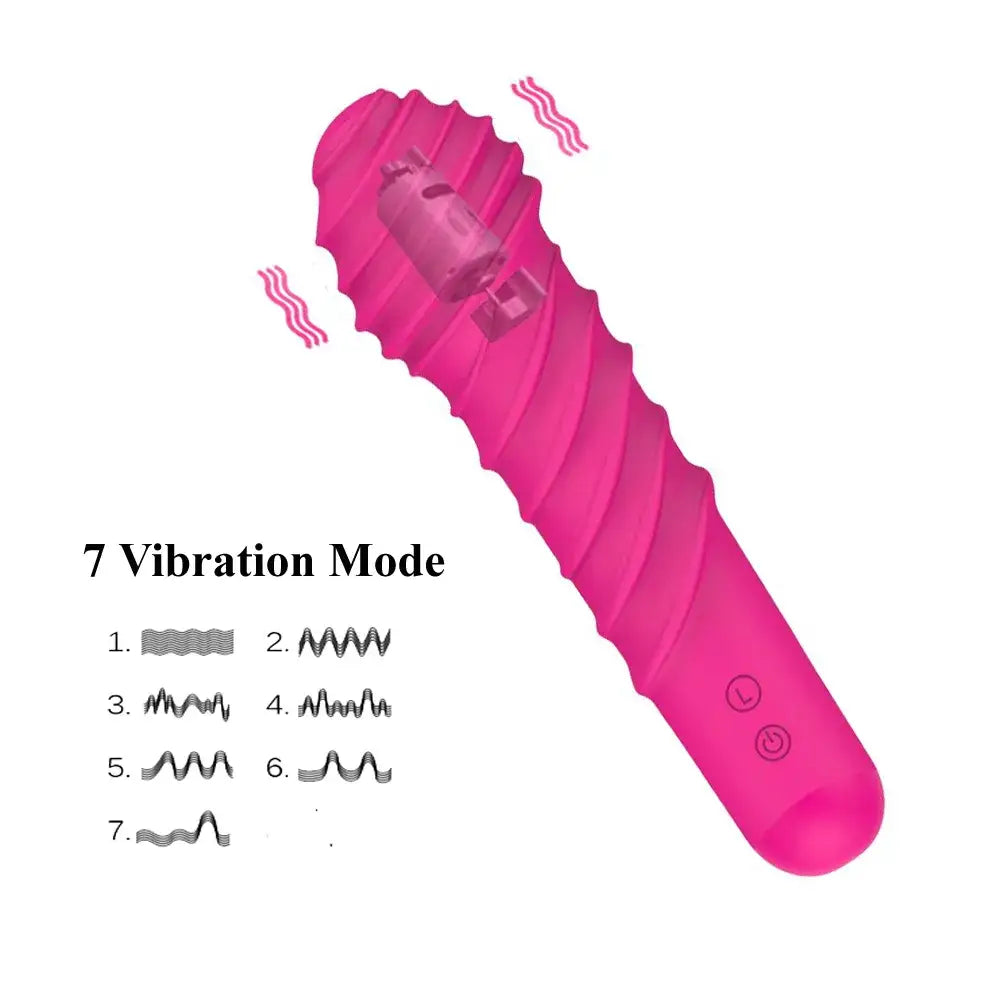 Vibrators toy waterproof 7-speed mini-wand (4 styes 3